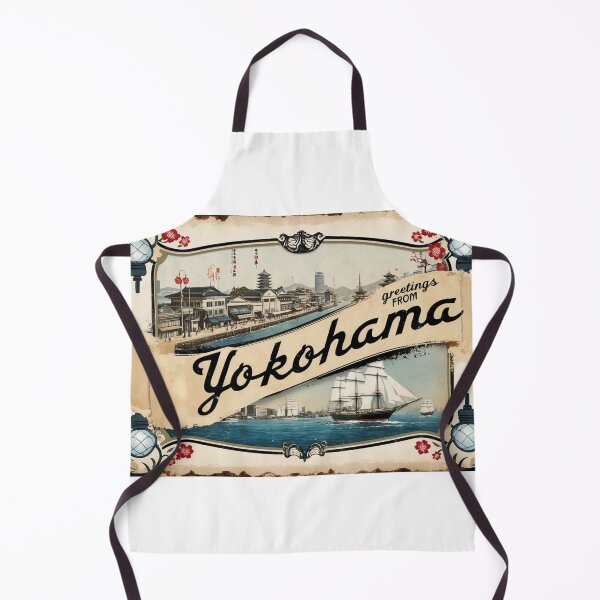 Item preview, Greetings from Yokohama Japan Postcard Vintage Retro Travel Vintage designed and sold by TravelPostcardGems.
