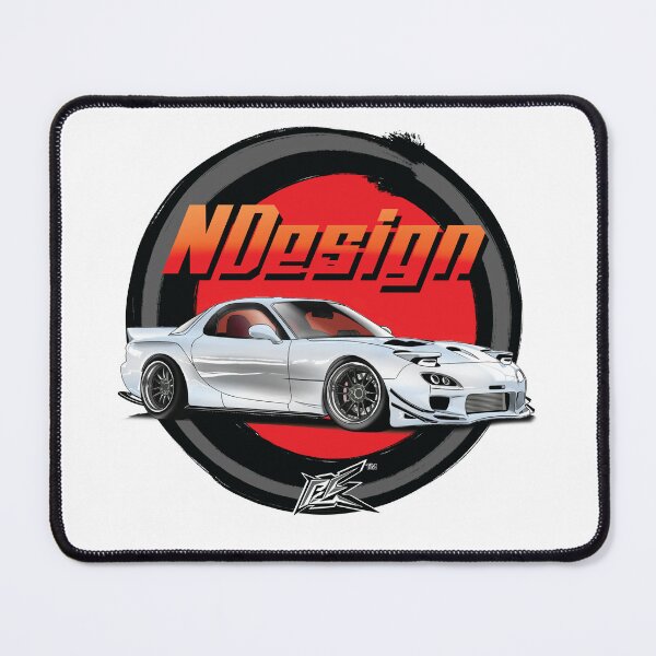 Item preview, mazda rx7 fd white  designed and sold by NaquashM.
