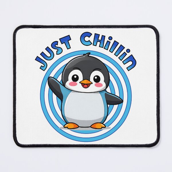 Item preview, Cute Penguin Design 'Just Chillin' designed and sold by teesquaredesign.