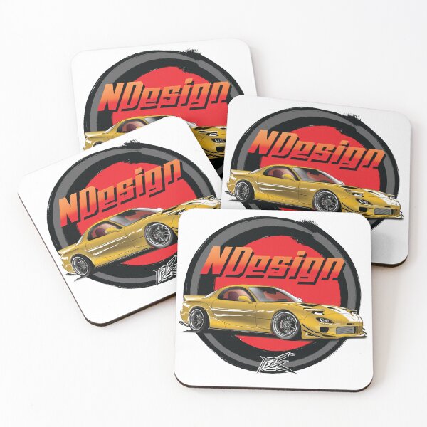 Item preview, mazda rx7 fd yellow  designed and sold by NaquashM.