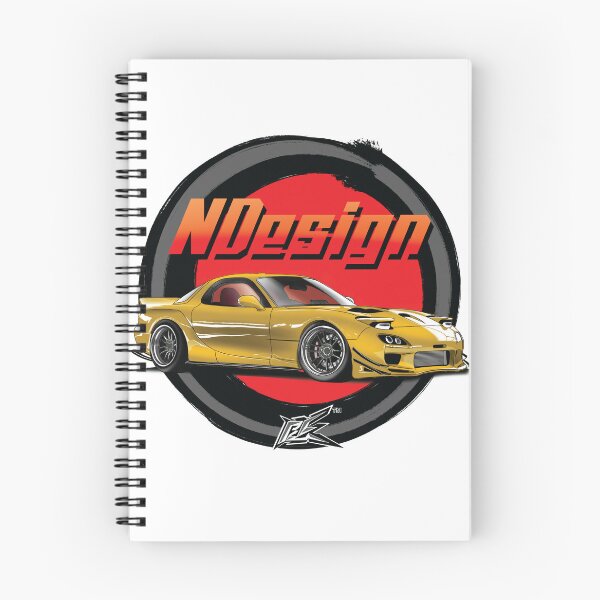 Item preview, mazda rx7 fd yellow  designed and sold by NaquashM.
