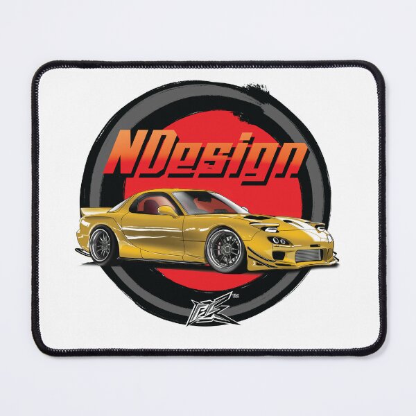 Item preview, mazda rx7 fd yellow  designed and sold by NaquashM.