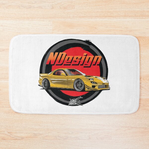 Item preview, mazda rx7 fd yellow  designed and sold by NaquashM.