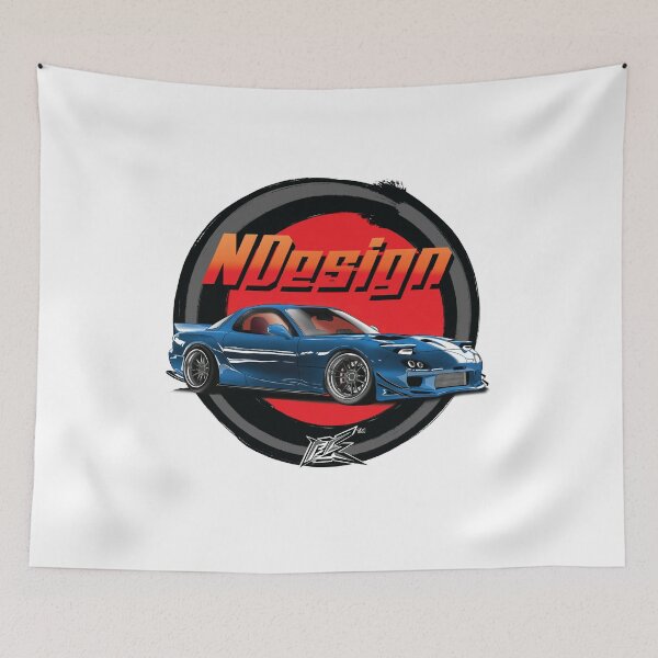 Item preview, mazda rx7 fd blue  designed and sold by NaquashM.