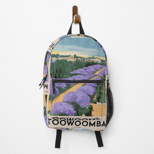 Item preview, Toowoomba Vintage Travel Poster designed and sold by TravelerRat.