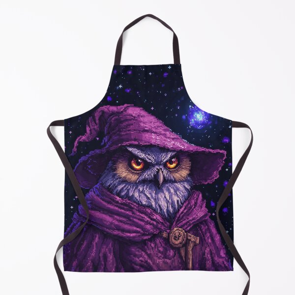 Item preview, Cosmic Owl Wizard designed and sold by Kaos-Bit.