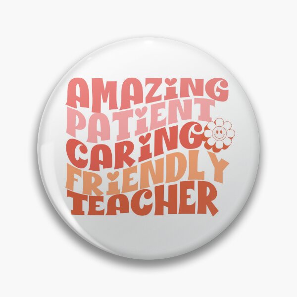 Item preview, Amazing, Patient, Caring, Friendly, Teacher designed and sold by Simpledits.