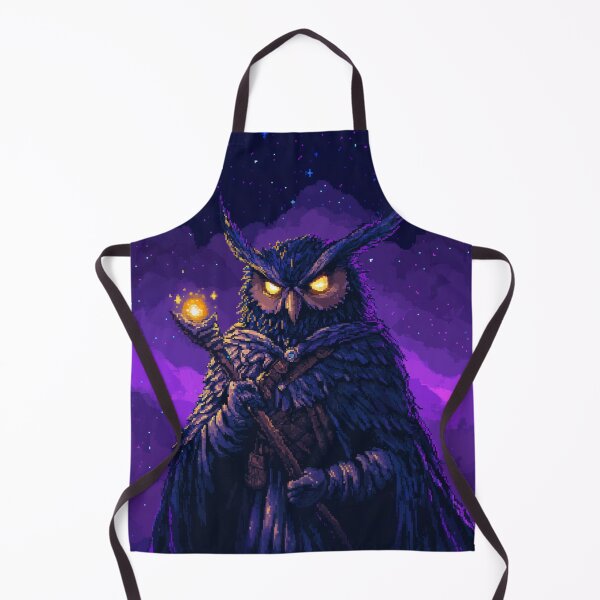 Item preview, Owl Wizard Pixel Art designed and sold by Kaos-Bit.