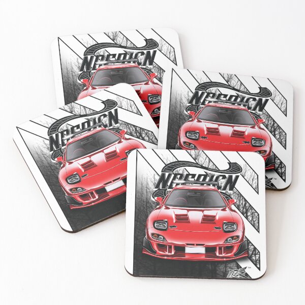 Item preview, mazda rx7 fd red  designed and sold by NaquashM.
