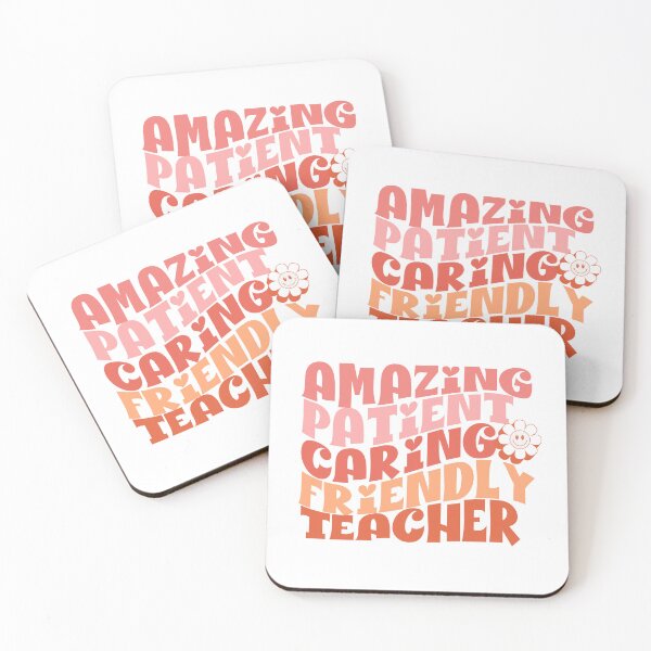 Item preview, Amazing, Patient, Caring, Friendly, Teacher designed and sold by Simpledits.