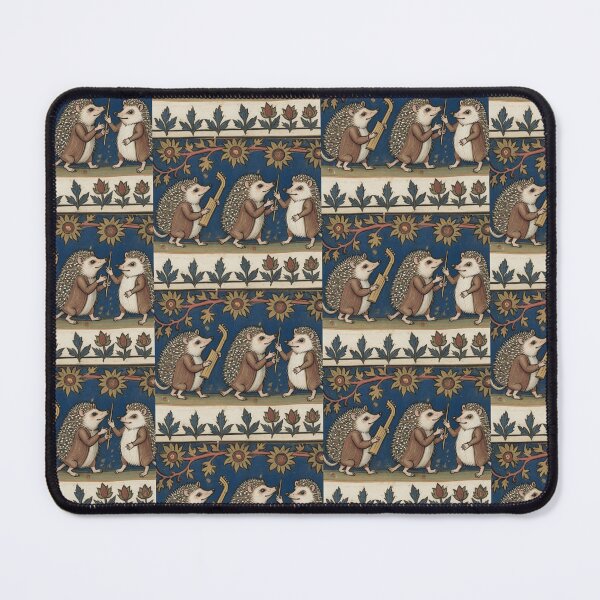Item preview, Hedgehog Troubadours designed and sold by the-bestiary.
