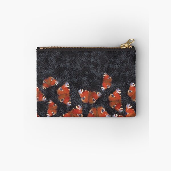 Item preview, European peacock butterfly-black pattern designed and sold by StudioViArt.