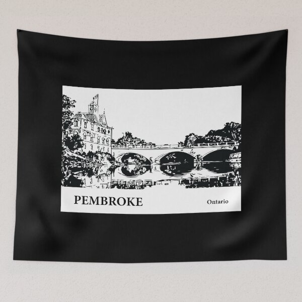Artikelvorschau, Pembroke Ontario entworfen und verkauft von Lakeric Cityscapes.