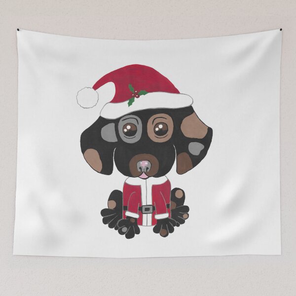 Item preview, A Puppy For Christmas designed and sold by Sartoris Art.