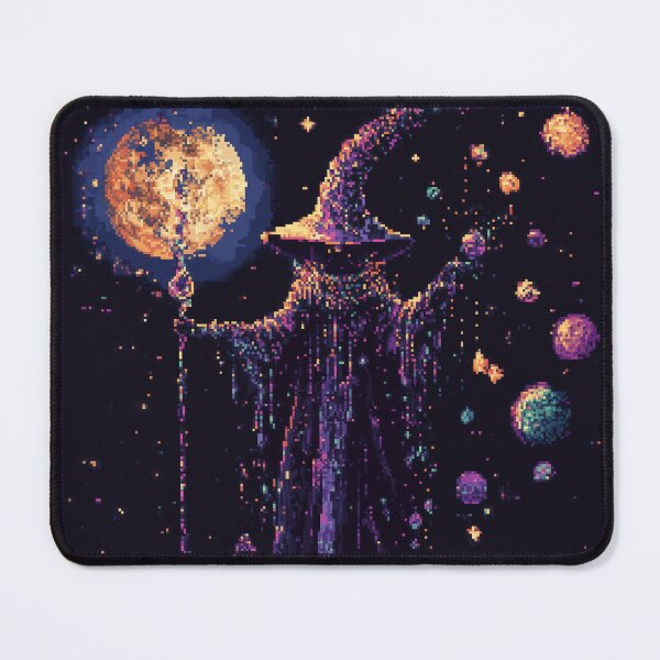 Item preview, Dark Wizard Pixel Art designed and sold by Kaos-Bit.