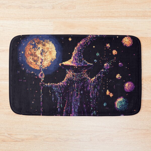 Item preview, Dark Wizard Pixel Art designed and sold by Kaos-Bit.