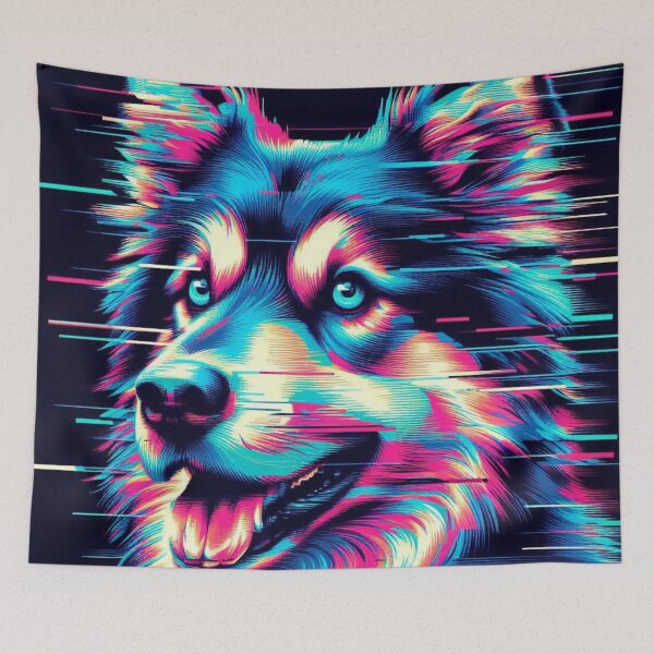 Item preview, Neon Canine Glitch designed and sold by TheShadow30.