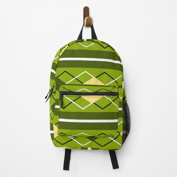 Item preview, Green Stripes With Diamond Accents designed and sold by studioart.