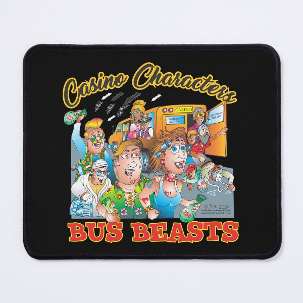 Item preview, Casino Characters Bus Beasts designed and sold by Denis Proulx.