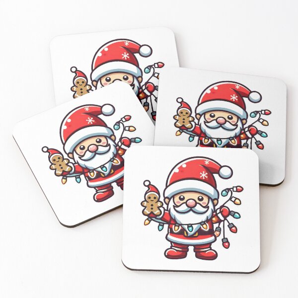 Item preview, Santa Riding a Shark with Christmas Gifts designed and sold by lubushop1.