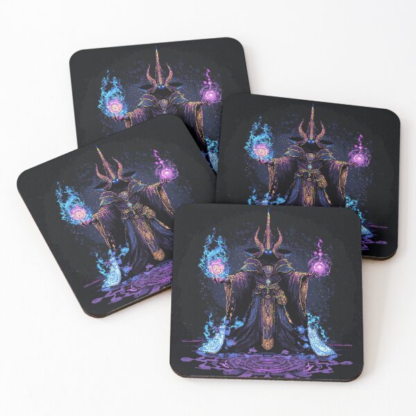 Item preview, Dark Wizard Fantasy Pixel Art designed and sold by Kaos-Bit.