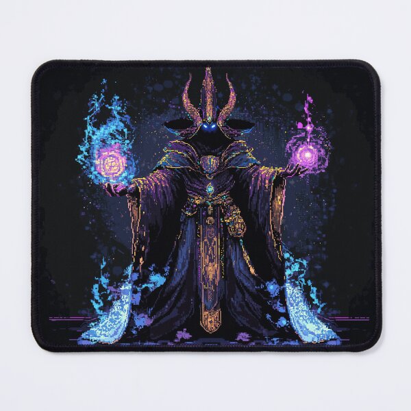 Item preview, Dark Wizard Fantasy Pixel Art designed and sold by Kaos-Bit.