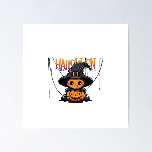 Item preview, Cute pumpkin halloween designed and sold by Oana Andreea Shop.