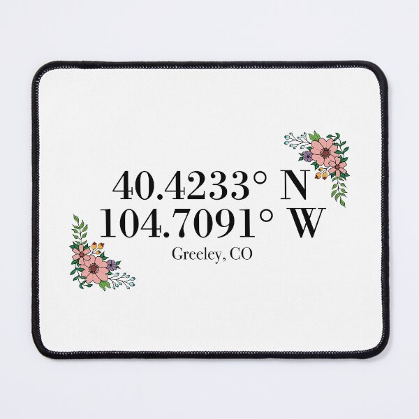Item preview, Greeley, CO Coordinates designed and sold by mynameisliana.