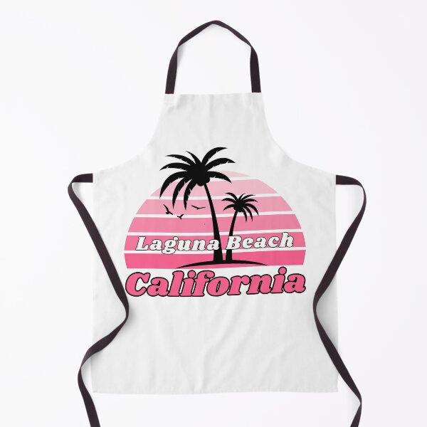 Item preview, Retro Cool Laguna Beach California Palm Tree at Sunset Souvenirs designed and sold by karmdaf.