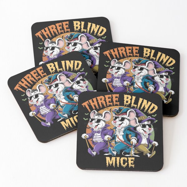Item preview, Three Blind Mice Matching Halloween - The perfect gift for fans of Halloween, funny group costumes, and humorous illustrations. designed and sold by Zyziowsky.
