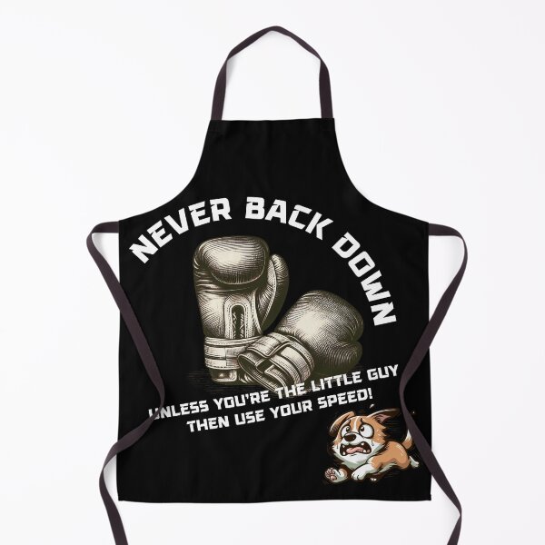 Item preview, Never Back Down designed and sold by MysteryAlien.