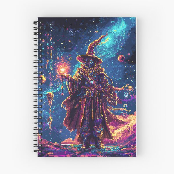 Item preview, Space Wizard Pixel Art designed and sold by Kaos-Bit.