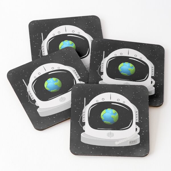 Item preview, ASTRONAUT GRAPHIC EARTH HELMET DESIGN  designed and sold by OnlineTshirtMan.