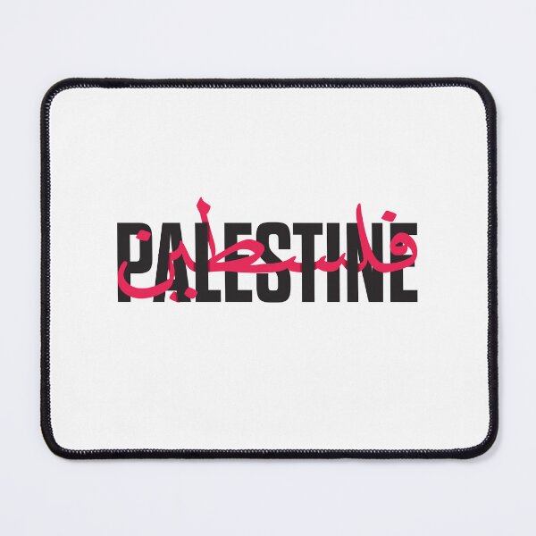 Item preview, Palestine Calligraphy Arabic and English Palestine Sticker designed and sold by TulipaGraphics.