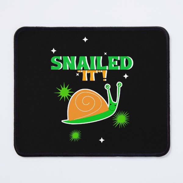 Item preview, Snailed It Nailed It Cute Snail- designed and sold by Sartoris Art.