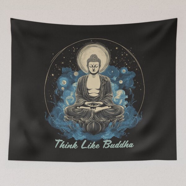 Item preview, Think Like Buddha -1 designed and sold by Plumtree81.