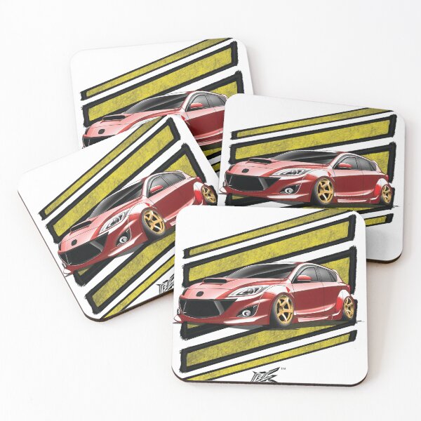 Item preview, mazda 3 mz3 hatchback red   designed and sold by NaquashM.