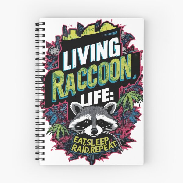 Item preview, Living Raccoon Life designed and sold by NoviaRobert.