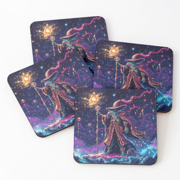 Item preview, The Magician Tarot Pixel Art designed and sold by Kaos-Bit.
