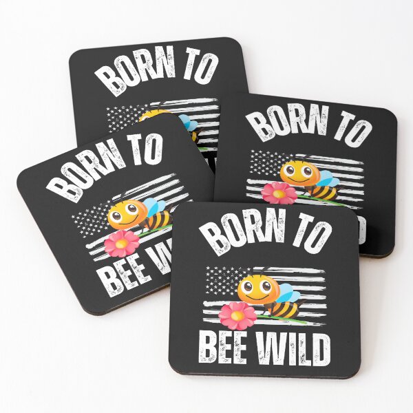 Item preview,  Born to bee wild funny bee 2024 designed and sold by erozzz.