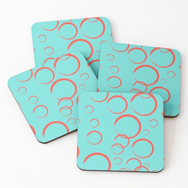 Item preview, Abstract circular shapes on green background  designed and sold by Alelmisira.