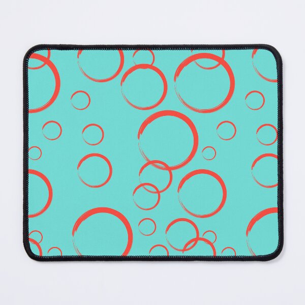 Item preview, Abstract circular shapes on green background  designed and sold by Alelmisira.
