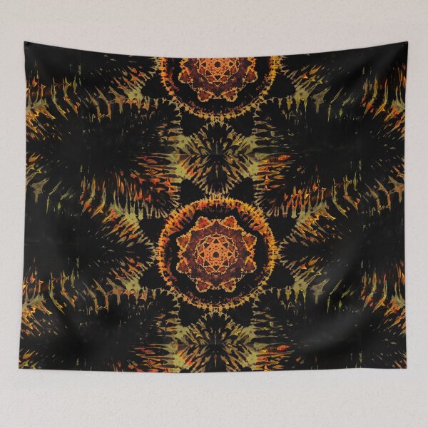 Item preview, Tie Dye Deadhead Phish Jamband Mandala designed and sold by AuroraXGreen.