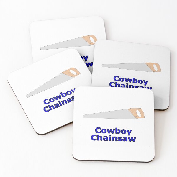 Item preview, Cowboy Chainsaw designed and sold by ShowBoots.