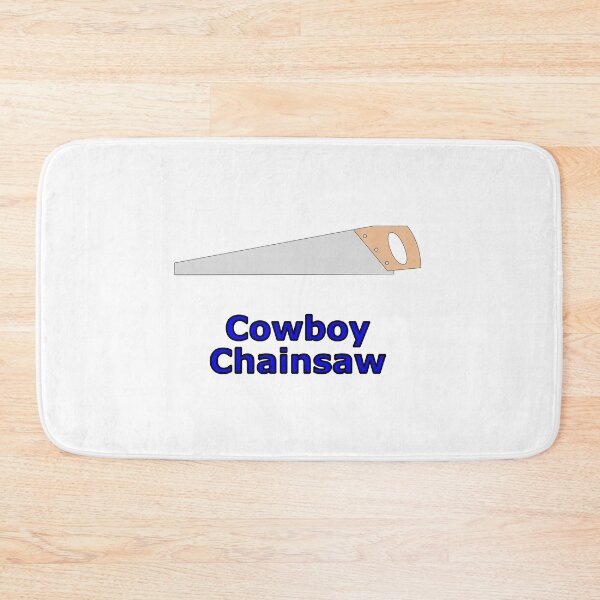 Item preview, Cowboy Chainsaw designed and sold by ShowBoots.
