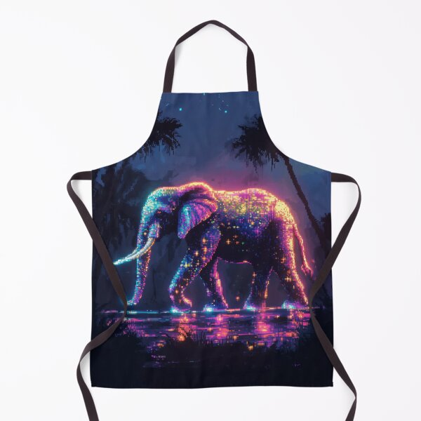 Item preview, Cosmic Elephant Pixel Art designed and sold by Kaos-Bit.