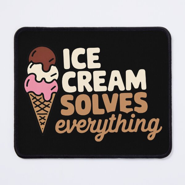 Item preview, Ice Cream Solves Everything designed and sold by casualVisions.