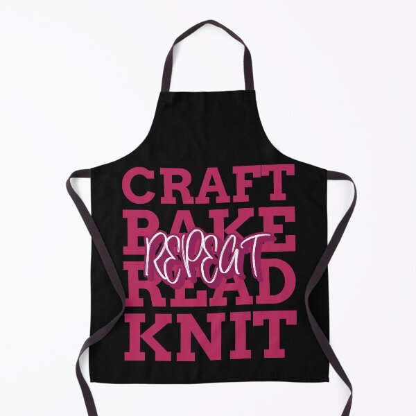 Item preview, Craft, Bake, Read, Knit, Repeat designed and sold by BoldImpDes.