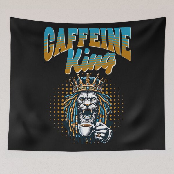 Item preview, Caffeine King designed and sold by SavvyEarth.