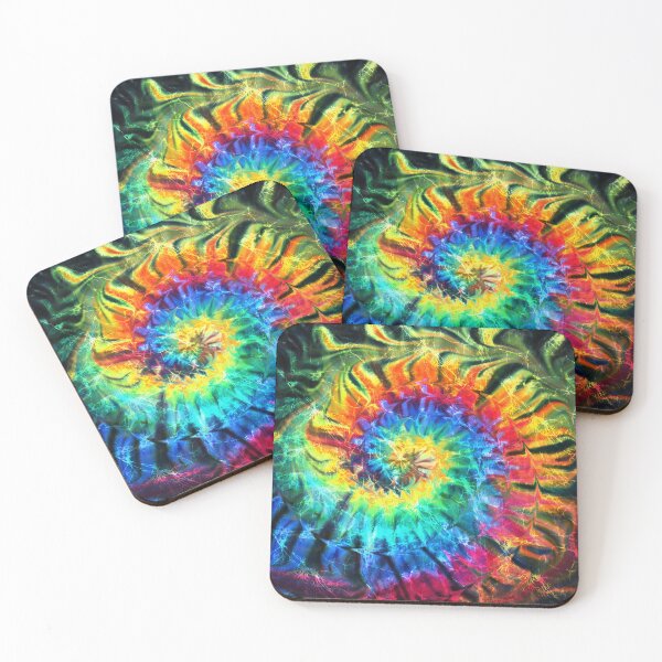 Artikelvorschau, Regenbogen-Batikspirale, Deadhead-Mandala entworfen und verkauft von AuroraXGreen.